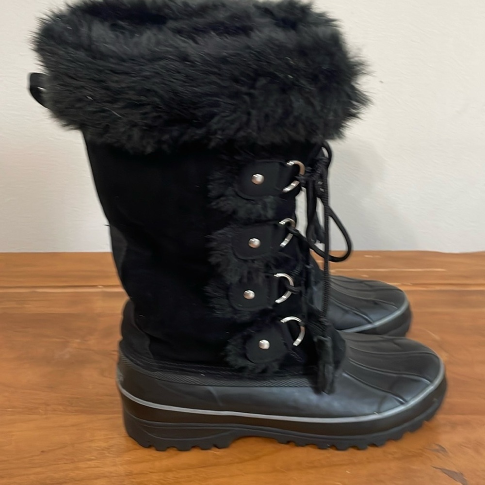 KHOMBU Nordic Snow Rain Boots Size 8